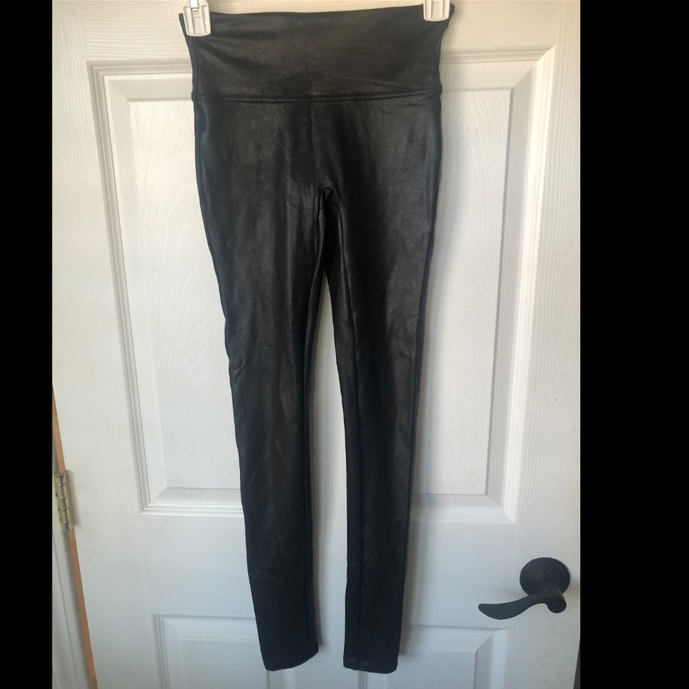 Spanx Faux Leather Leggings